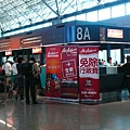 Air Asia 的櫃台