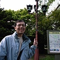 舊道廳外的煤氣燈