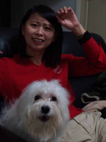 因為他是一隻愛生氣的狗