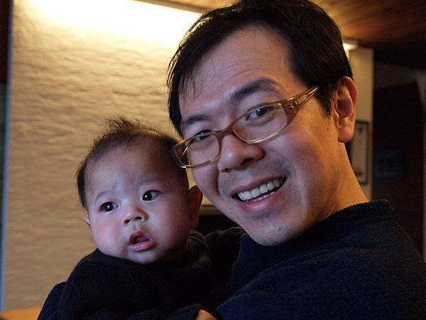 2009.01.24-爸比跟我穿同色系的耶
