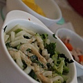 2010.05.03-中餐則是烏龍麵乾伴芝麻醬，水果是西瓜..