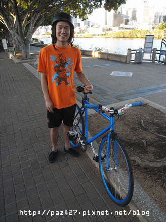 布里斯本 韓國人騎fixed gear