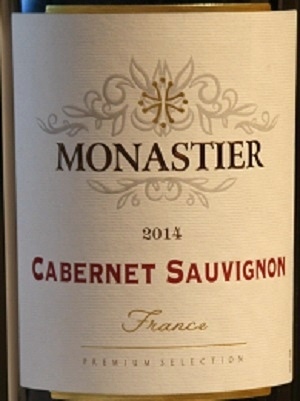 Monastier Cabernet Sauvignon 14 法國蒙娜卡本內紅酒 我買過的酒 未成年請勿飲酒 痞客邦