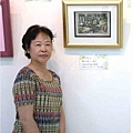 2006.8月19日台北市社教館~邱靜枝女士與作品1