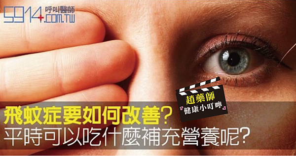 趙順榮藥師 飛蚊症要如何改善 平時可以吃什麼補充營養呢 趙藥師的部落格 痞客邦