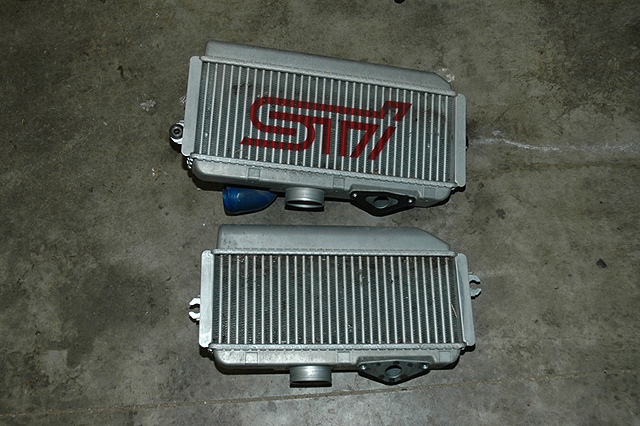 WRX STI intercooler