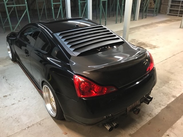 Rear Louver G35