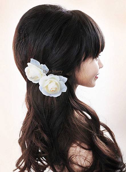 笛兒瑪麗飾品_頭花_Headdress flower