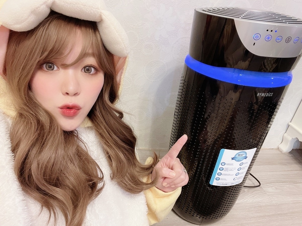 開箱 Homedics 家醫 Uv離子殺菌空氣清淨機 可加入精油的香氛清淨機 Hold住貓毛不亂飛寵物家庭必備空氣清淨機推薦