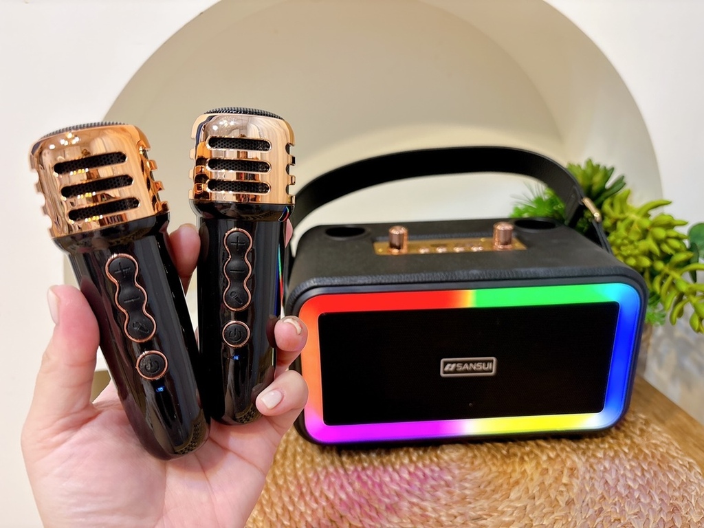 [家電開箱] SANSUI 山水 百變小歌姬 無線行動K