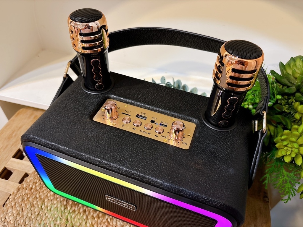 [家電開箱] SANSUI 山水 百變小歌姬 無線行動K