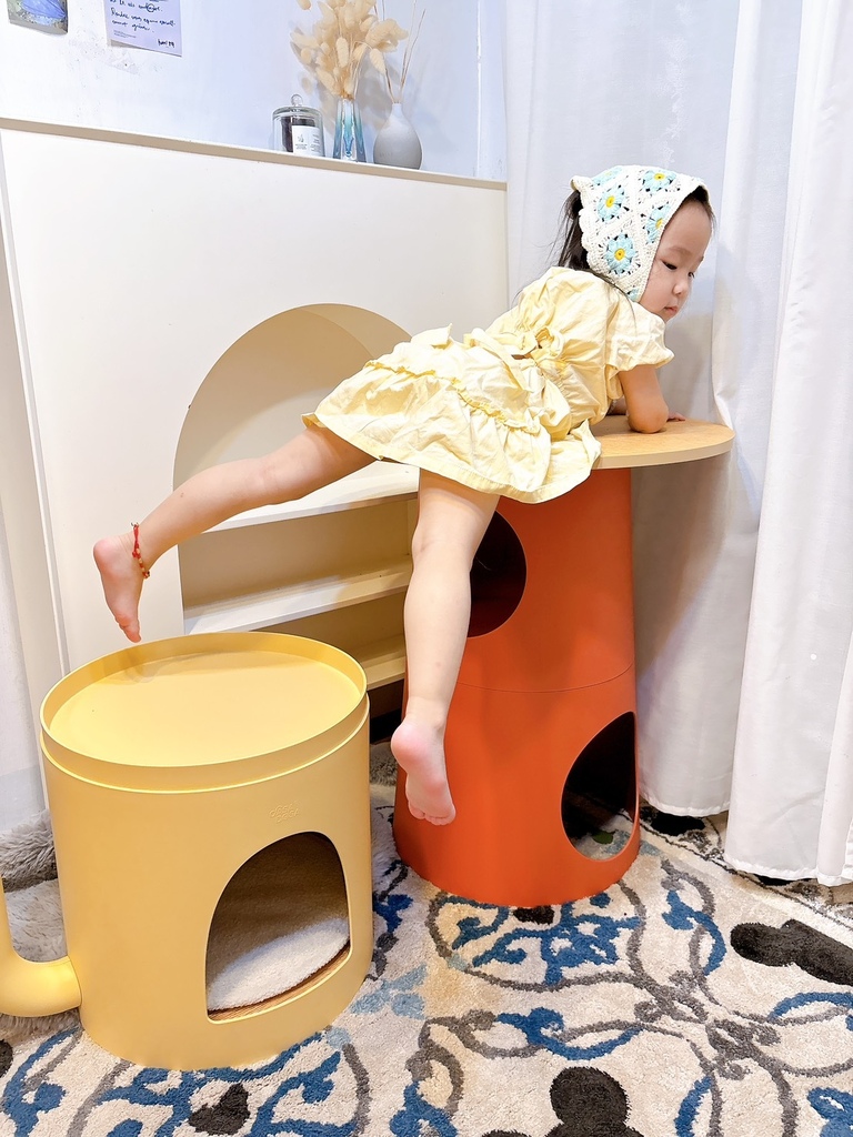 [寵物] CASADOSA 寵物家居 多功能貓窩奶酪桌 