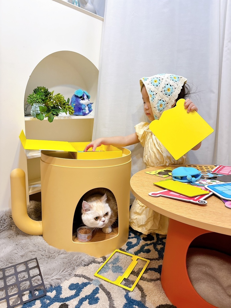 [寵物] CASADOSA 寵物家居 多功能貓窩奶酪桌 