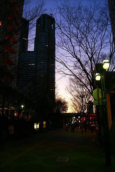 我喜歡東京詭譎的黃昏。