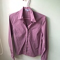 紫粉襯衫 $50