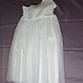 花童禮服單肩帶FG003-001水晶軟緞緞襯裙多層網紗