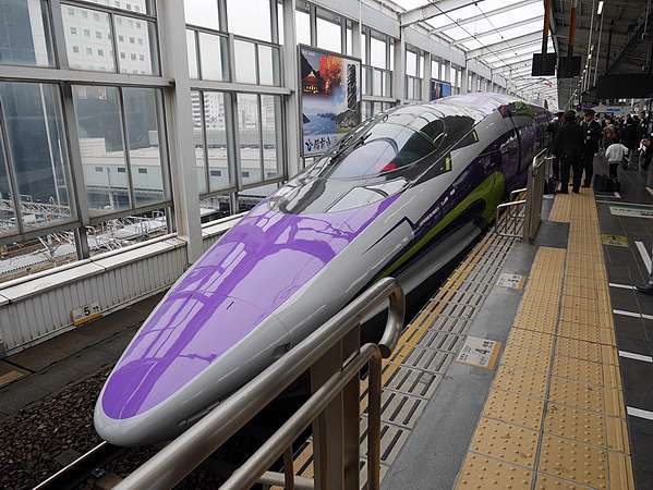 新世紀福音戰士eva X 山陽新幹線期間限定之500 Type Eva列車 實際乘坐篇 小瑀 食 遊 樂 痞客邦