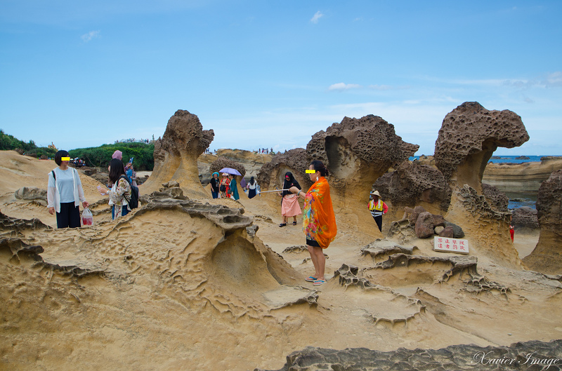 野柳地質公園_蕈狀岩 2