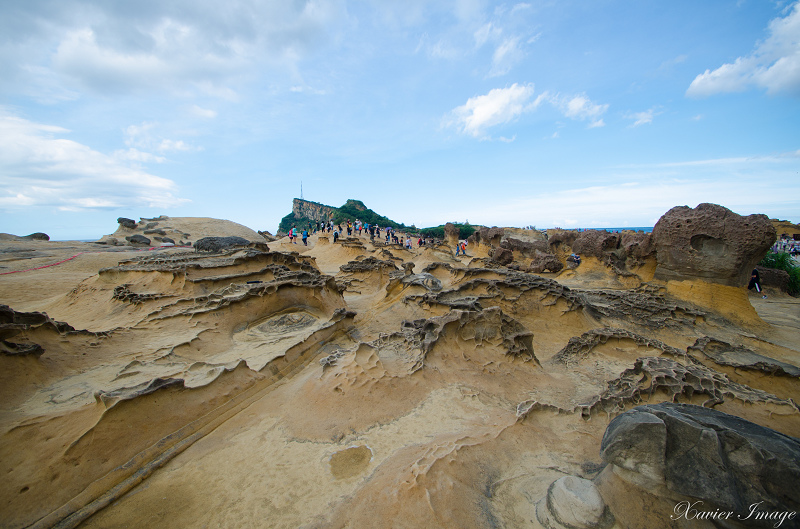 野柳地質公園_蜂窩岩和風化窗