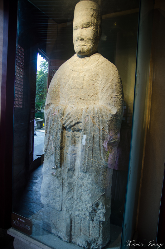 杭州西湖岳王廟_岳飛紀念館_南宋石俑