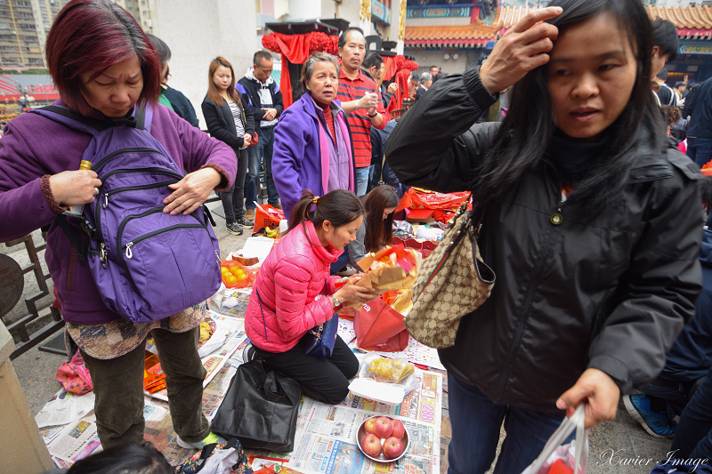 香港黃大仙祠_祭品