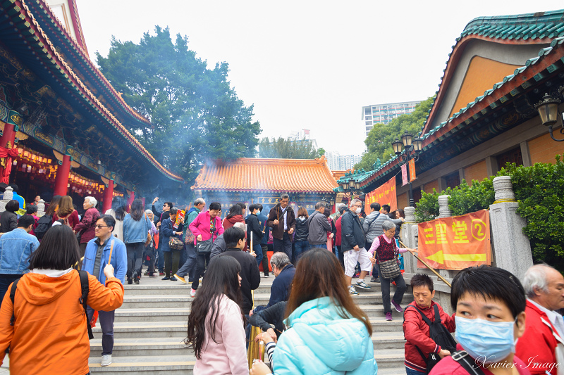 香港黃大仙祠_三聖堂