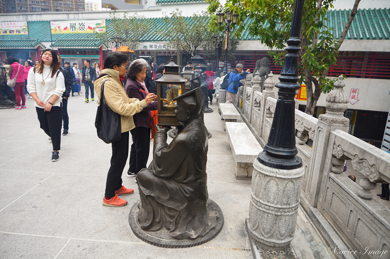 香港黃大仙祠_點香處