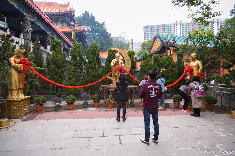 香港黃大仙祠_月下老人