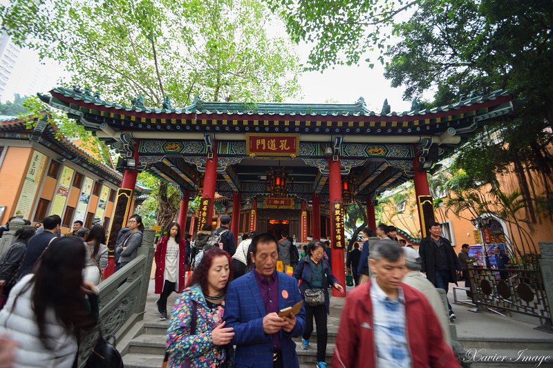 香港黃大仙祠_孔道門