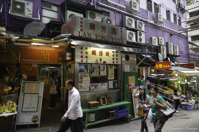 香港中環至半山自動扶梯_蘭芳園