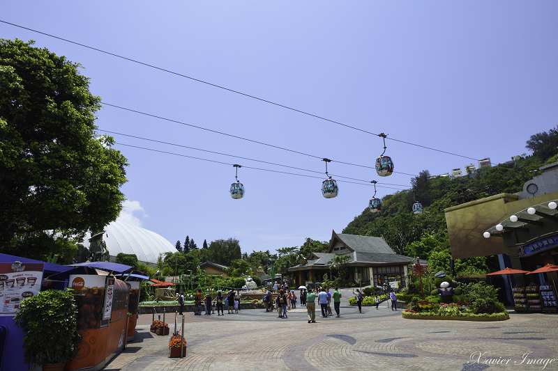 香港海洋公園_登山纜車