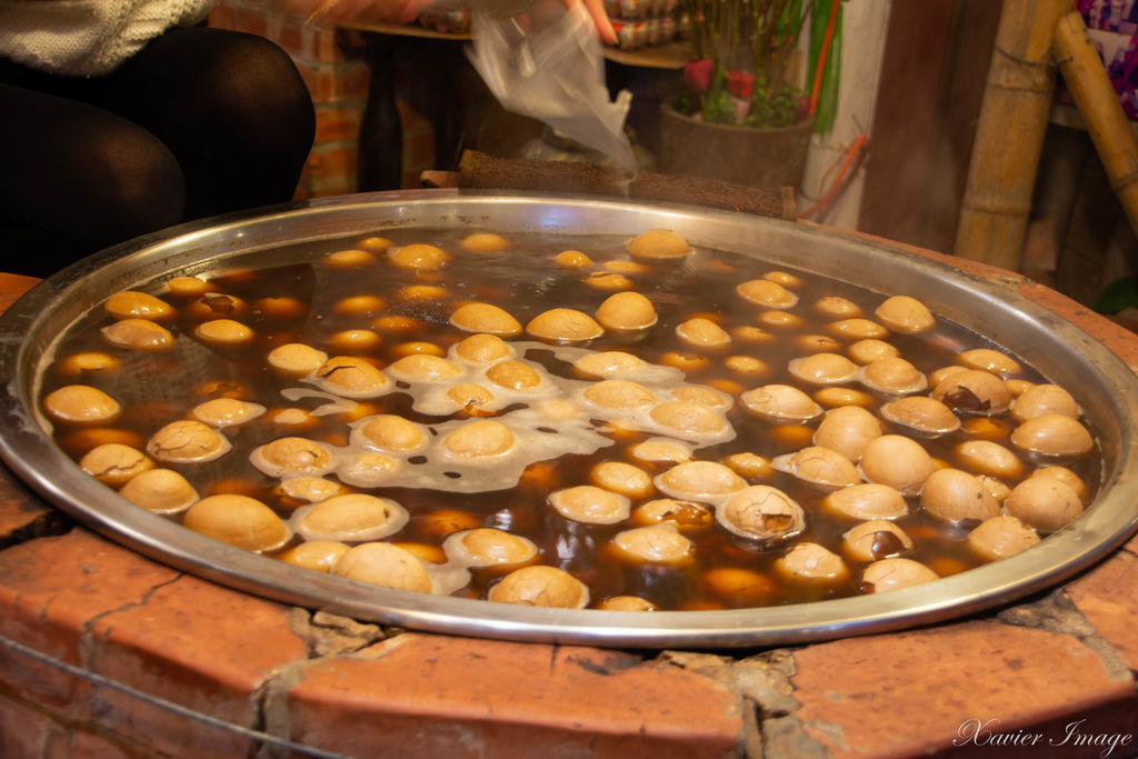 淡水老街_賈船長茶葉蛋 2