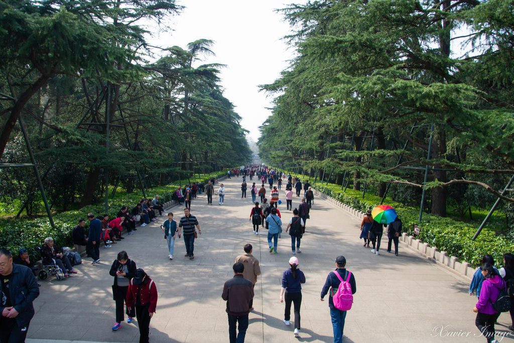 中國南京_中山陵_步道