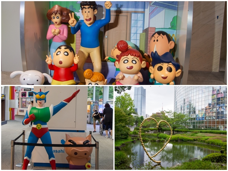 [遊記] 朝日電視台看蠟筆小新 再到毛利庭園散步