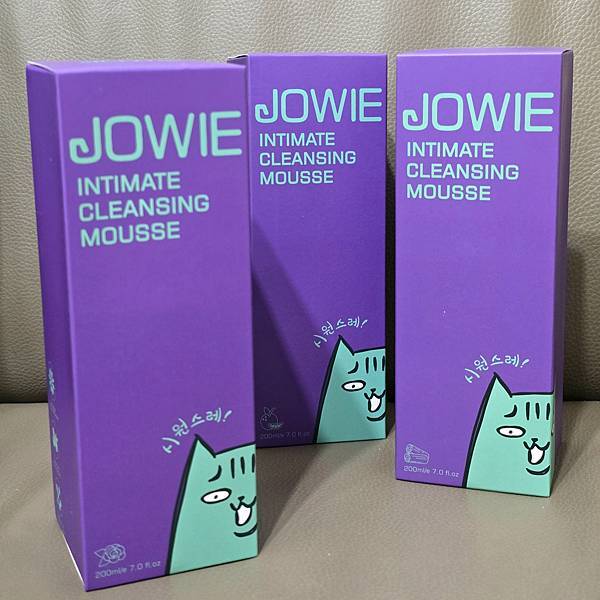 【JOWIE 私密肌清潔慕斯私密達3入組】開箱體驗｜私密保養