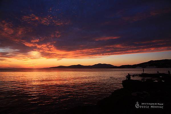 米克諾斯 夕陽