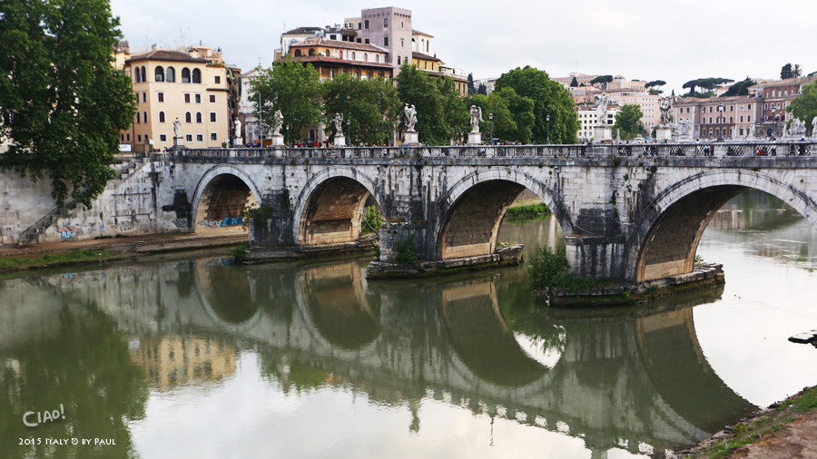 聖天使橋 Ponte Sant'Angelo 聖天使橋 Ponte Sant'Angelo