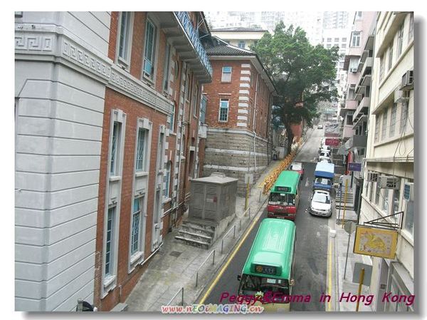 半山扶梯往外眺望 建築古典 路很抖.jpg