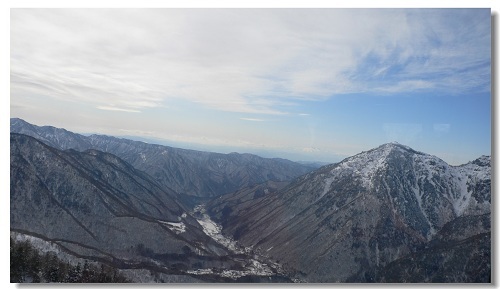 新穗高高原纜車 第二段的山景6.jpg