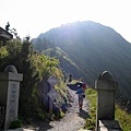 朝排雲山莊出發