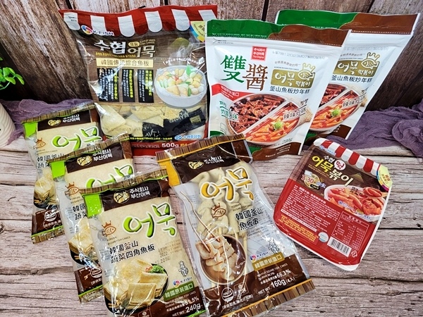 好生凍生鮮集市.韓英.小資韓式料理組合包.辣炒年糕.辣炒魚板.韓式料理