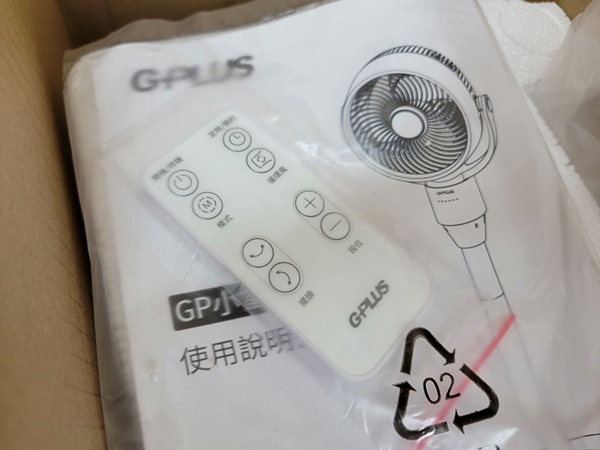 GP-D02A GP小雷達 空氣循環7吋四季扇.循環扇推薦.電風扇推薦