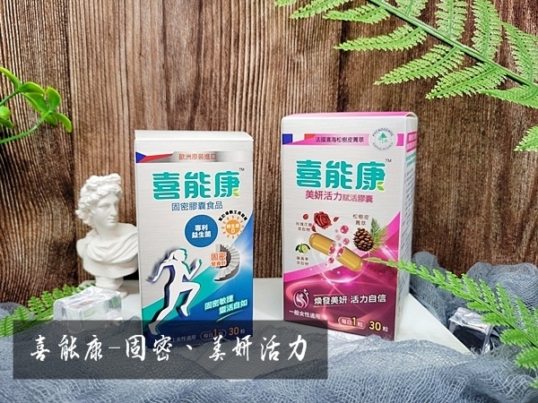 喜能康.固密.美妍活力.三益菌.益生菌.更年期保養.提升鈣質吸收