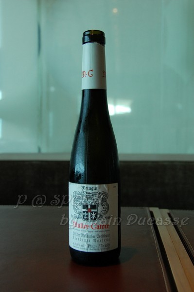 四月 -- Weingut Müller-Catoir 2002er Mussbacher Eselshaut Rieslaner Auslese 