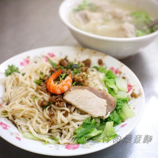 恭仔肉燥意麵 - 肉燥乾意麵