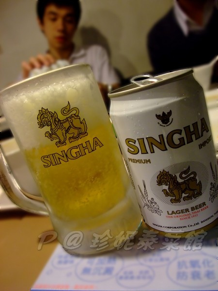 珍妮泰菜館 -- Singha啤酒 (1)