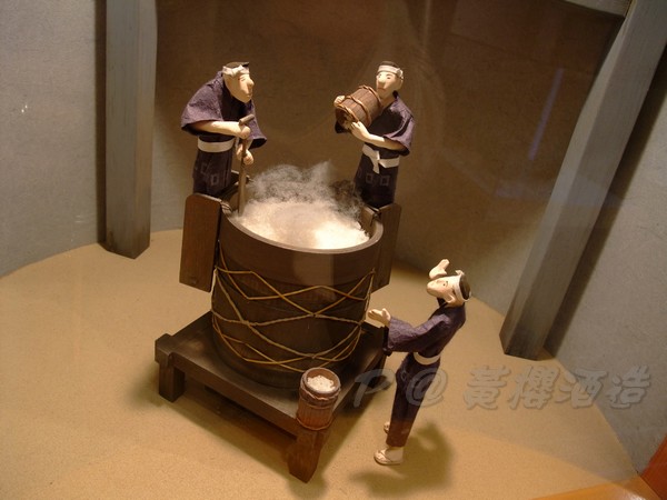 黃桜酒造 -- 蒸米