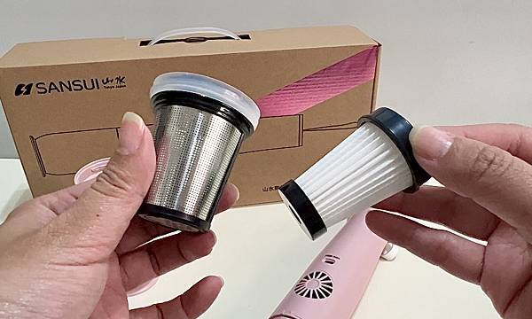 IMG_3668.jpg 超好用隨身吸塵器【SANSUI山水】輕淨吸迷你無線吸塵器+專用塵螨機 可無線手持 輕巧方便 居家車用清潔一機多用