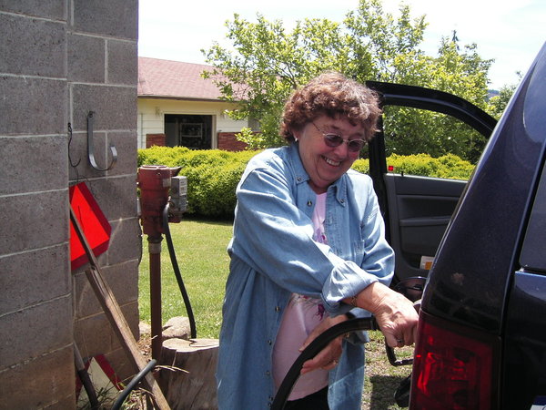 Grandma&amp; gas station.JPG