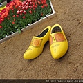 A pair of big yellow shoes!